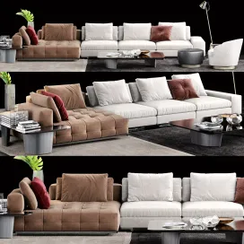 Minotti lawrence sofa
